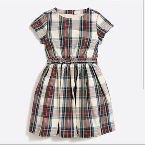 Elegant Plaid girls dress